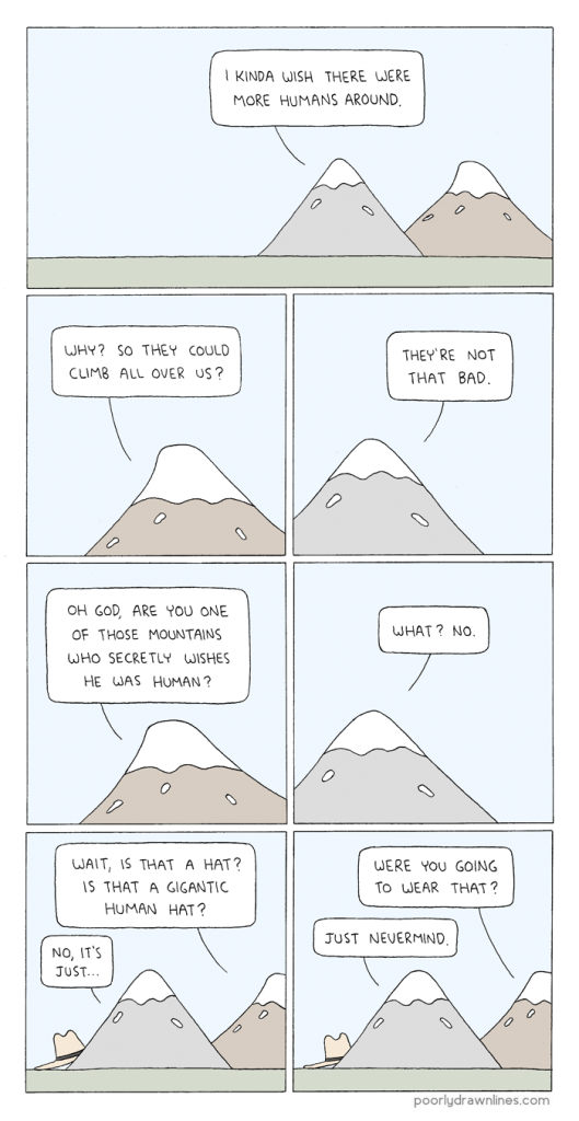 Poorly Drawn Lines – Mountain