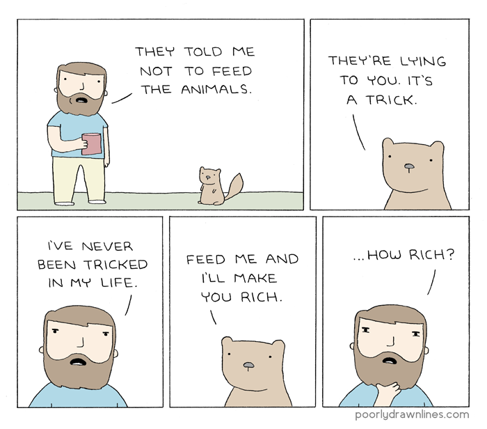 Poorly Drawn Lines – Feed the Animals