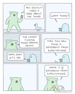 The Latest Thing | Poorly Drawn Lines