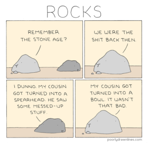 Rocks | Poorly Drawn Lines