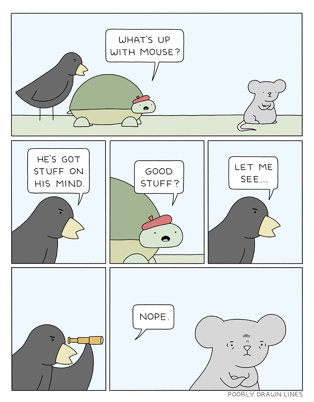 Poorly Drawn Lines - On his Mind