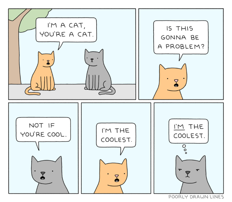 A Cat | Poorly Drawn Lines