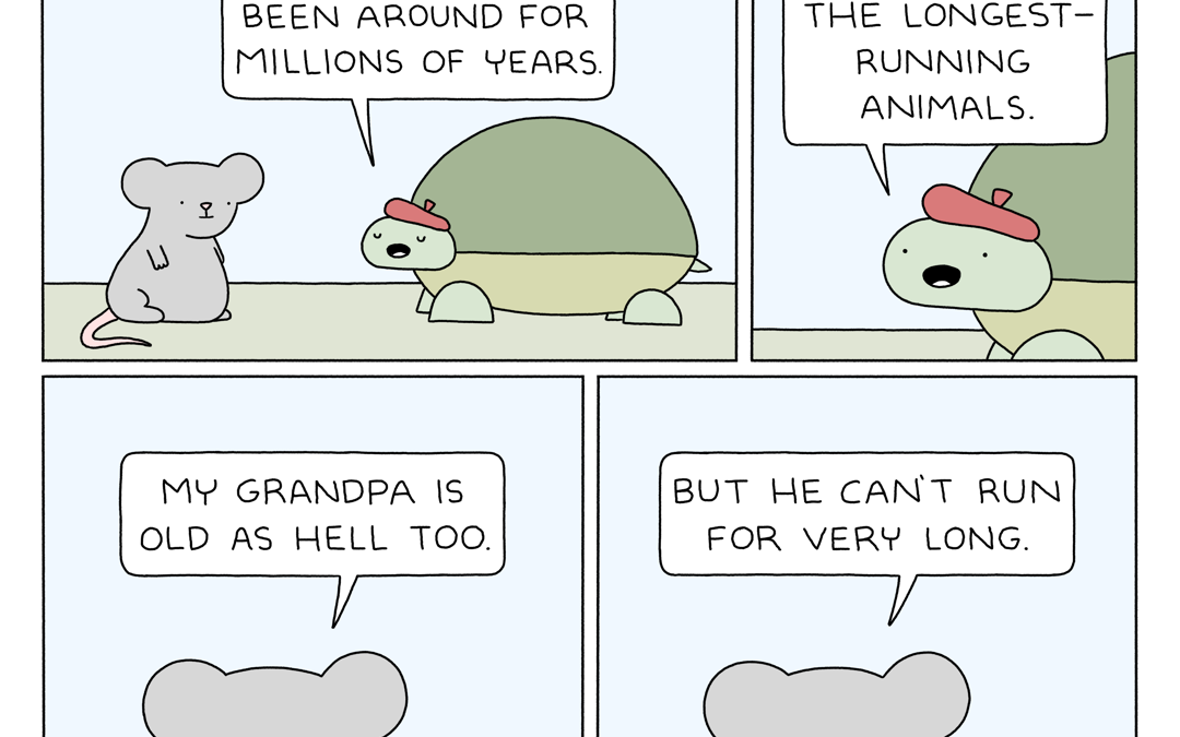 Turtles are Old